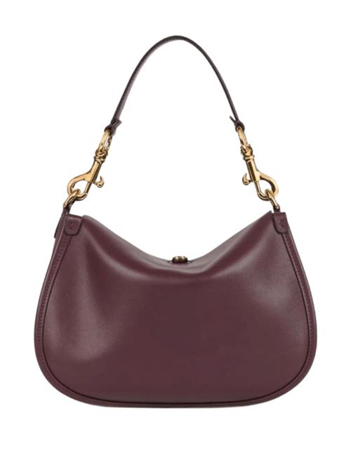 Borsa da donna a mano/tracolla in  pelle di vitello bordeaux. ETRO | WP1C0019AP340R010801